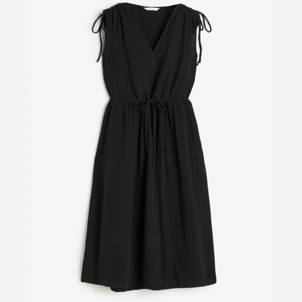HM DRAWSTRING-DETAIL DRESS